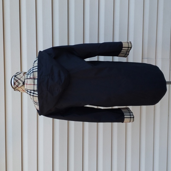 BURBERRY CHECK CUFFS WARM LINER HOODED RAINCOAT JACKET - Picture 5 of 14